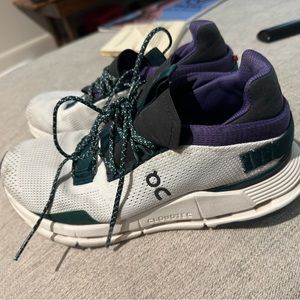 On cloud shoes used. Size 8